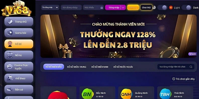 Top các game không thể bỏ lỡ khi đến với nhà cái Vi68