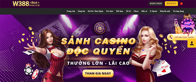 Ưu đãi cực hời dành riêng cho thành viên cổng game W388