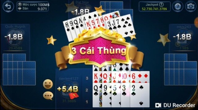 Mậu binh là game bài đổi thưởng có nhiều phương pháp tính chi đa dạng