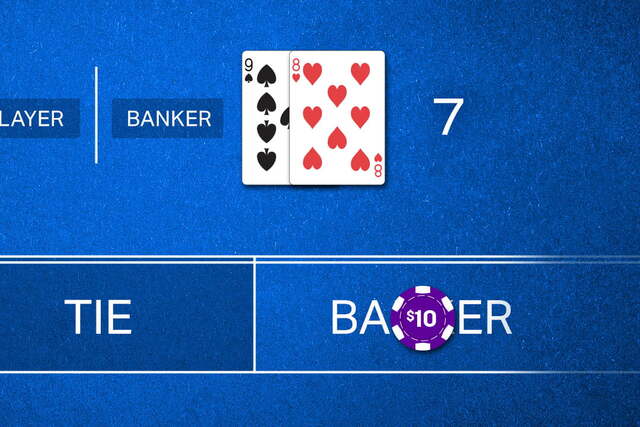 Tỷ lệ thanh toán tại các bàn cược Baccarat