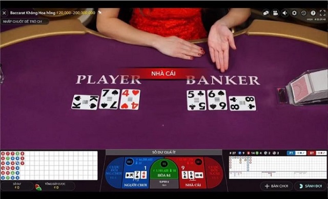 Cách chơi Baccarat dễ thắng