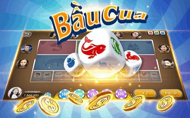 Cách đặt cược trong game Bầu cua