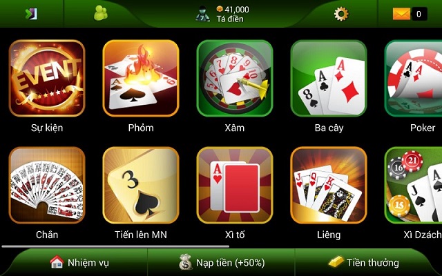 Tải game đánh bài hoàn toàn miễn phí